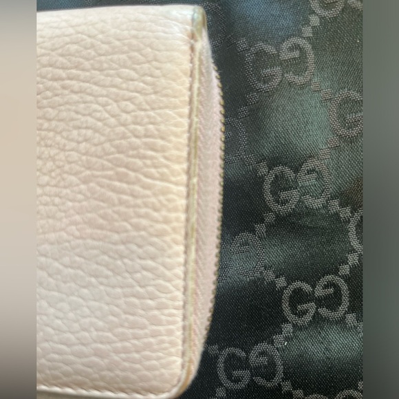 Authentic Gucci GG Butterfly Farfalla Zip Around Leather Long Wallet - Picture 13 of 13
